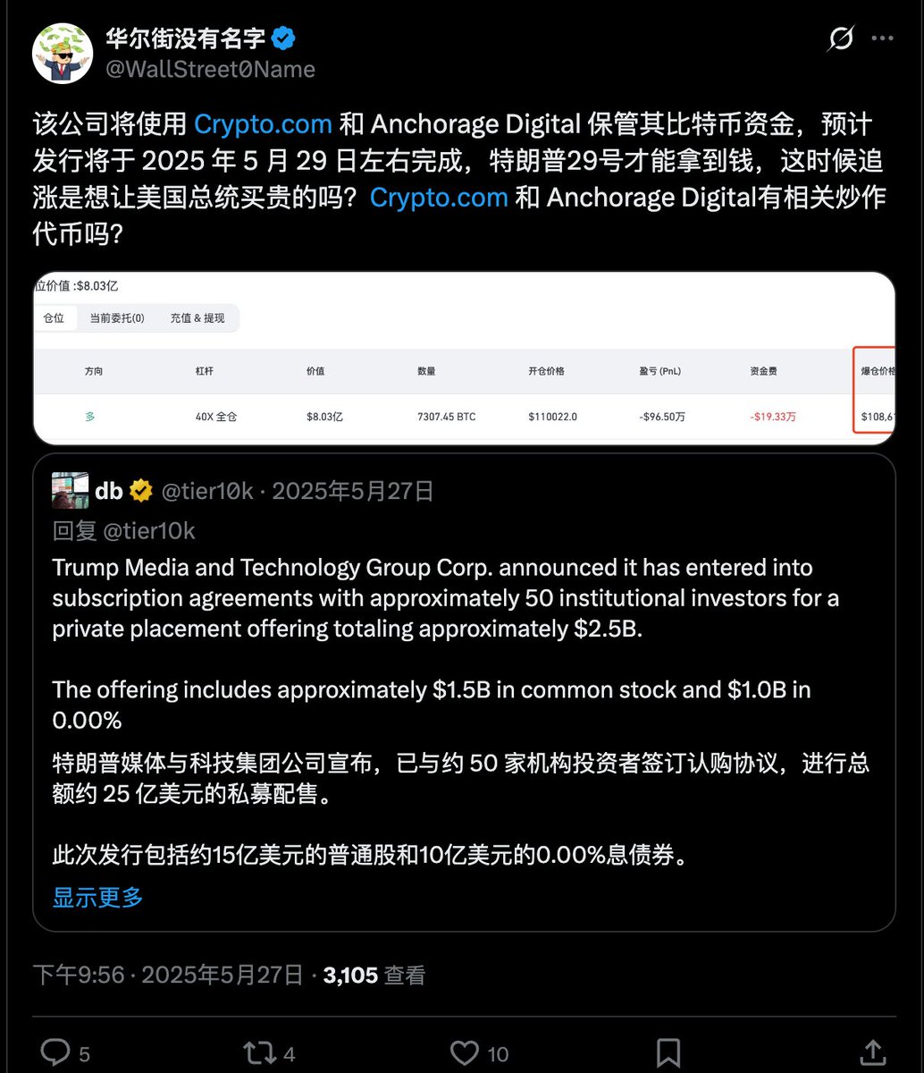 华尔街没有名字 tweet media