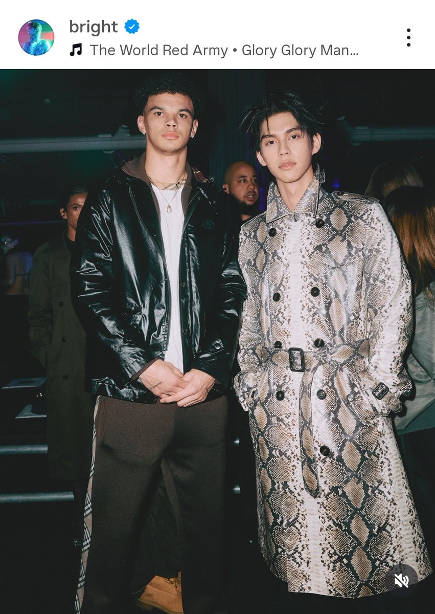 <a href="/Goal_TH/">GOAL Thailand</a> <a href="/cloud9_ent_ofc/">Cloud9 Entertainment</a> ไบร์ทคอมพลีทมาก...ได้เจอแต่คนเก่ง
 BRIGHT LFW 2026
      #BurberryAW26xBRIGHT
      #Burberry
      #BurberryxBRIGHT
      #bbrightvc