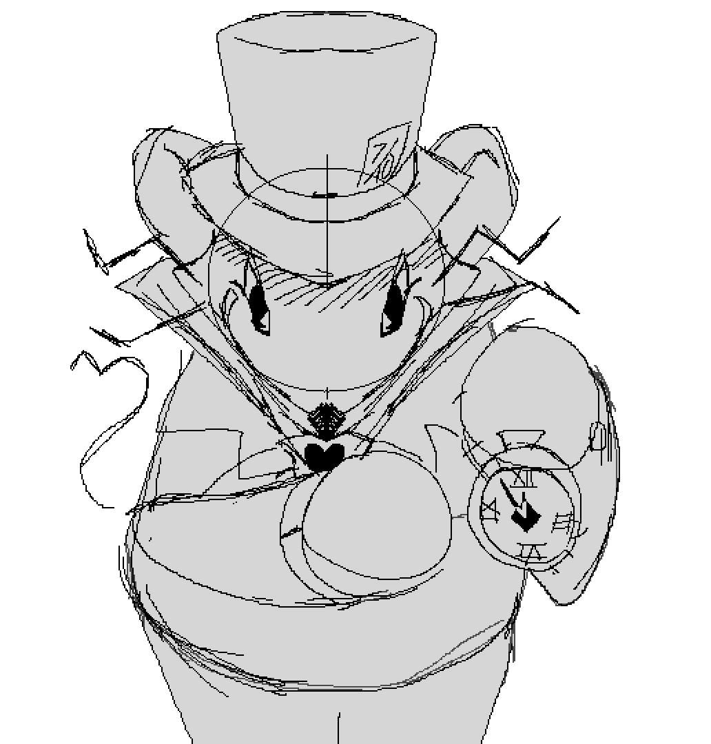 oscilations's tweet photo. recently i took a roblox hat i used to like a lot and did a creature design, mostly based on rewrite https://t.co/LiwK9vApYR