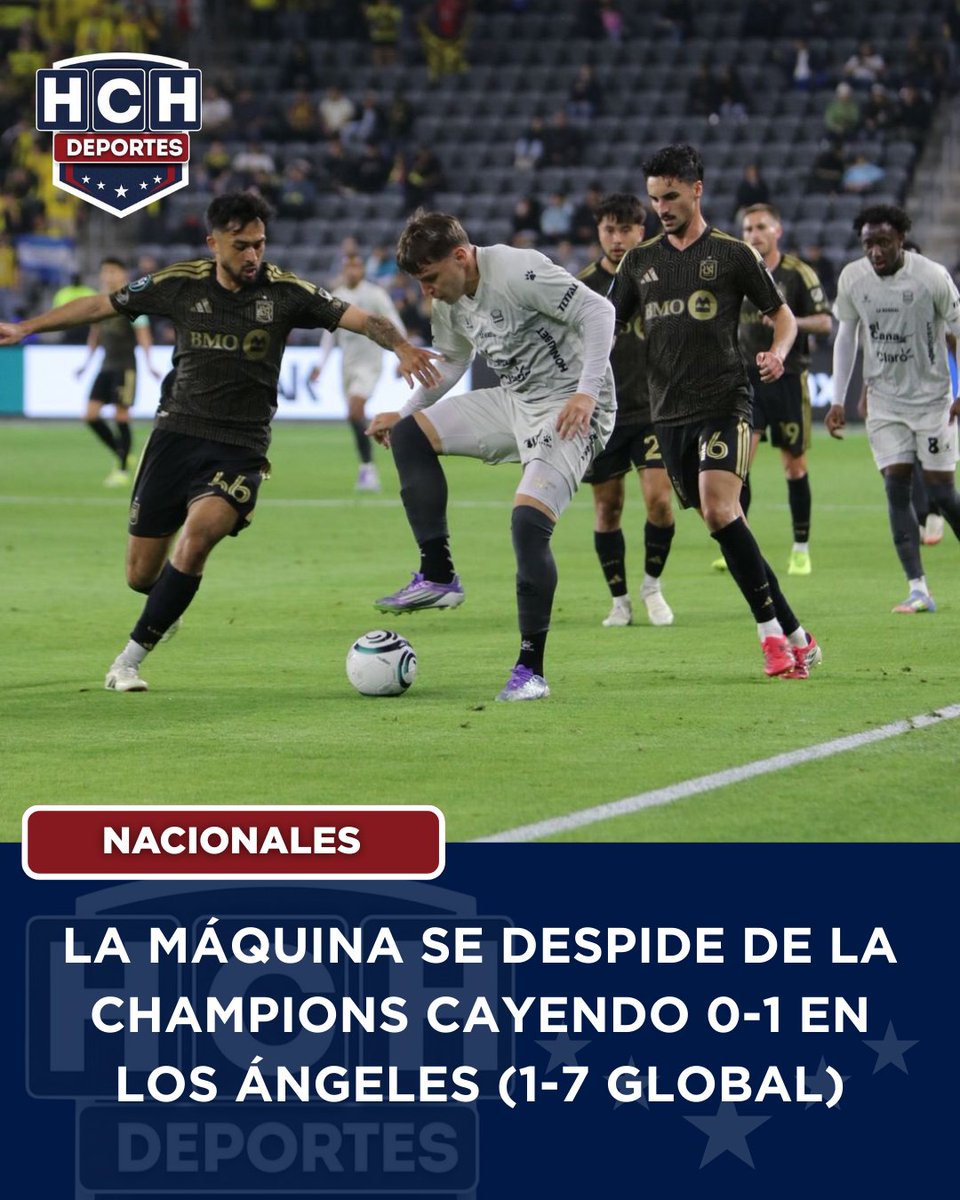 #HCHDeportes | Real España finalizó su participación en la Champions de CONCACAF. Los Aurinegros perdieron 1-0 ante LAFC (1-7 en el global). Jhow Benavidez pudo cambiar la historia y empatar el juego en Los Ángeles, California, pero falló un penal en el último minuto.
FP
