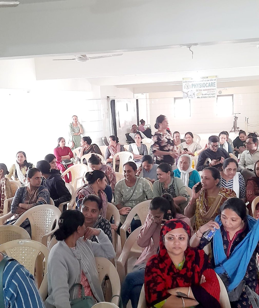 GCRI_1972's tweet photo. Cancer screening camp in Morbi on 6-2-2026 screened 82 participants for Oral, Breast &amp; Cervical Cancer!
#CancerScreening #OralCancer #BreastCancer #CervicalCancer #EarlyDetection https://t.co/DD8i942W9B