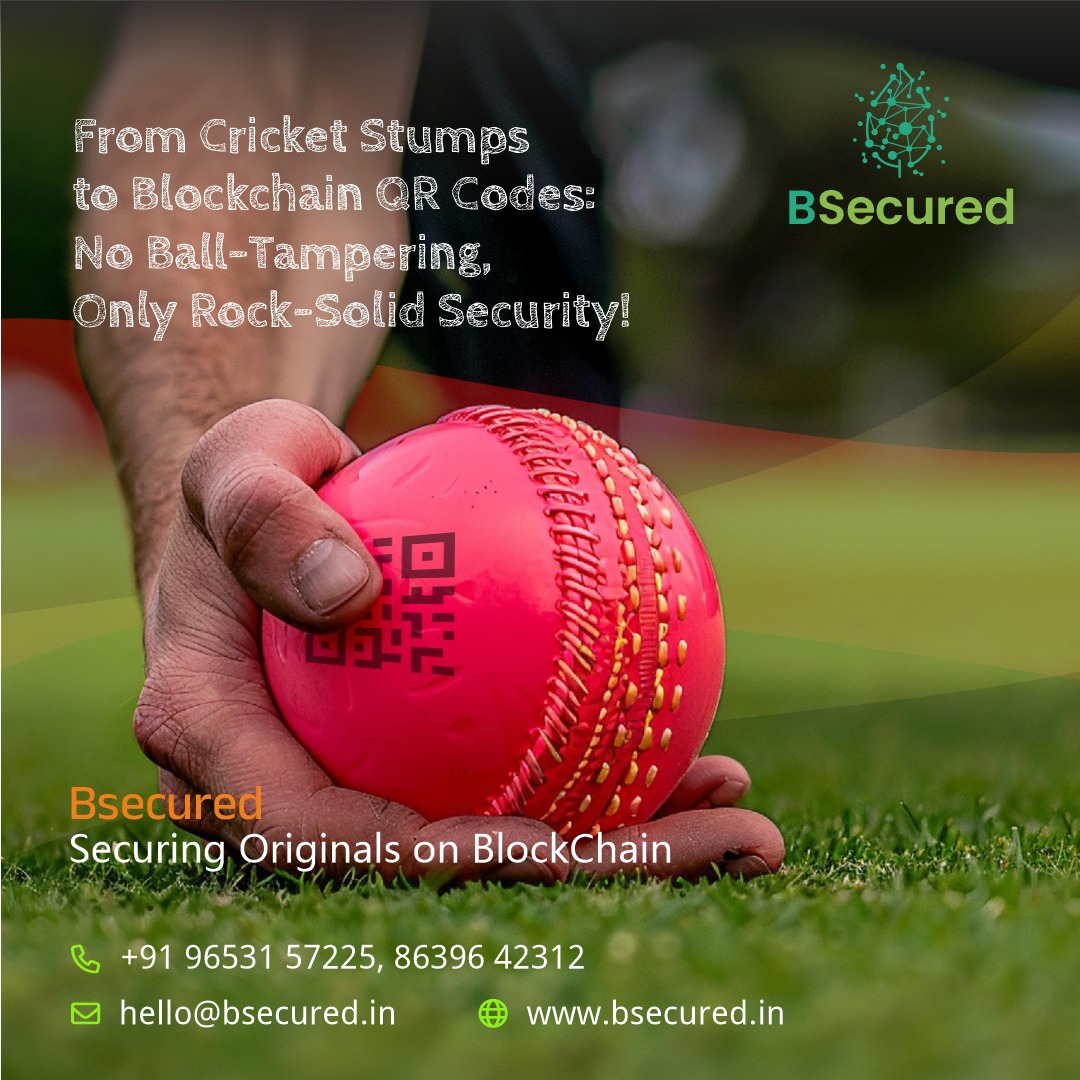 bsecuredqrcodes's tweet image. No ball-tampering.
No data-tampering.

Just rock-solid blockchain security. 

Every QR scan = instant proof of authenticity.

Explore more: bsecured.in

#BSecured #BlockchainQR #TamperProof #VerifyWithQR