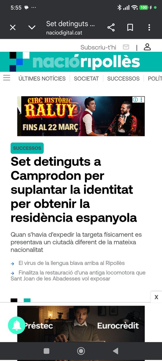 Muntsamar's tweet photo. No anem bé, gens bé!!!🤬🤬🤬
#Camprodon
Un municipi de 2.500 habitants...a tocar #colldares , amb caserna de la gc i pn i un consistori que potser no fa la feina com cal?🤔
En qualsevol cas, hores d'ara, els que no paren d'arribar són colombians... https://t.co/XCfP56h0fC