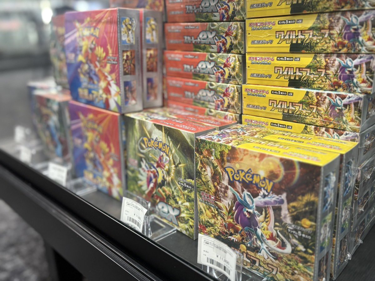 🚨未開封BOX販売のお知らせ🚨 🔥絶版〜最新弾まで多数在庫あり