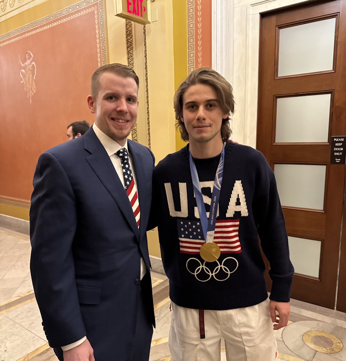 Team USA got the longest standing ovation of the night by the way. 🇺🇸