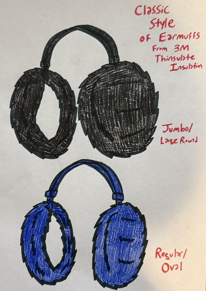 lerdalparker23's tweet photo. This Earmuffs from the Classic Style of 3M Thinsulate Earmuffs I drew! What’s Your Favorite Colors of Earmuffs? For @GregBruhl3 #GregBruhl #Earmuffs https://t.co/46Y2bSsEja