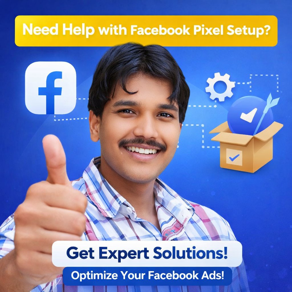 Akashasrafb's tweet photo. 🚀 Are Your Facebook Ads Not Tracking Properly?

Don’t worry, I am here to solve your Facebook Pixel setup and conversion tracking problems. https://t.co/VHqdzyJcXi