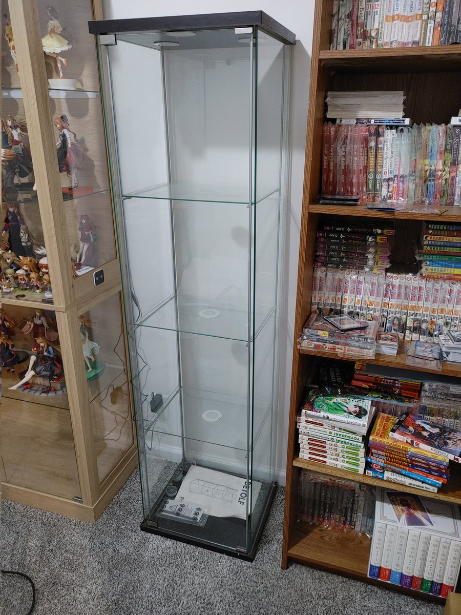 I've pulled the old detolf out of retirement/hiding in the other room. Not sure what I'm going to be putting in here yet. #anime #detolf #animemerch #Collection