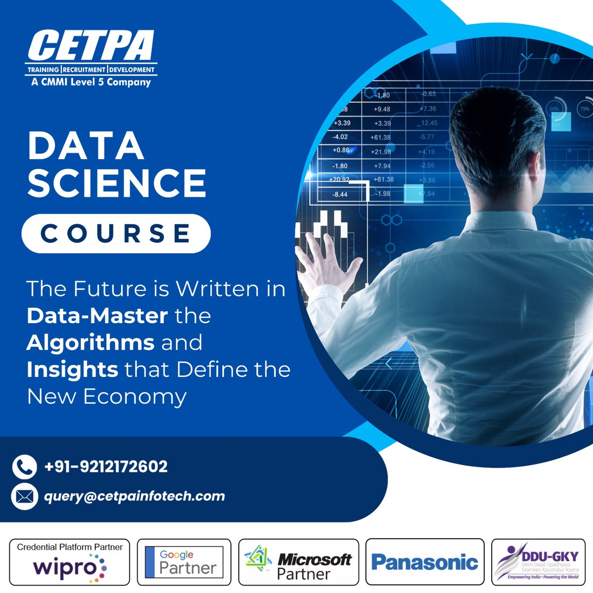 cetpainfo's tweet photo. Start your journey to becoming a high-demand Data Scientist today.
Apply Now: https://t.co/5QrSOQbMaR
#Cetpainfotech #DataScience #CareerInDataScience #LearnWithCETPA #PythonForDataScience #FutureReadySkills https://t.co/cSwUqAymre