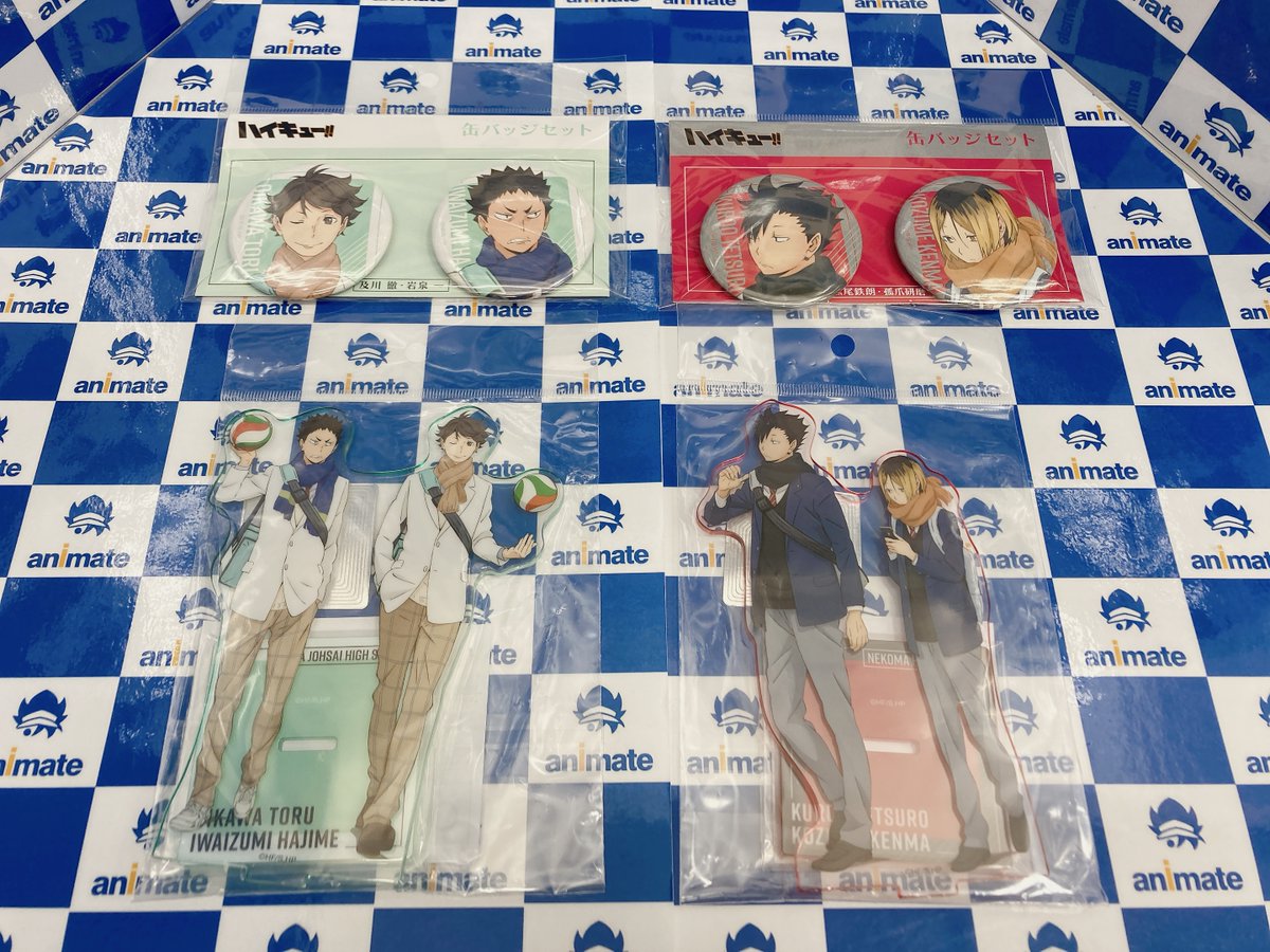 グッズ入荷情報】 「ハイキュー!! アクリルスタンド 各種