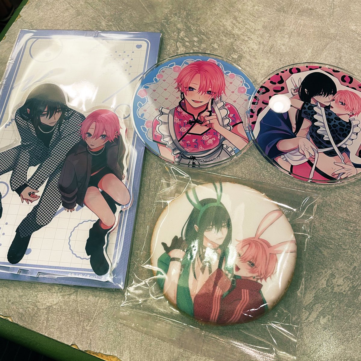 人生初グラッテに行ってきました！☺✨ アクスタとトレーディング