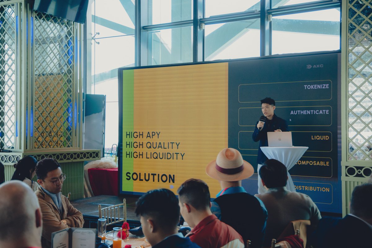 AXC Labs ❯ RWA Liquidity Protocol tweet media