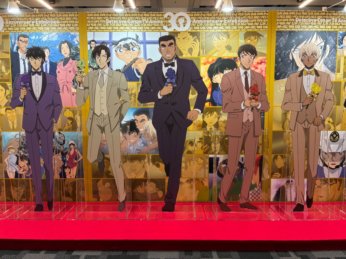 【公式】放送30周年記念 名探偵コナン展 tweet media