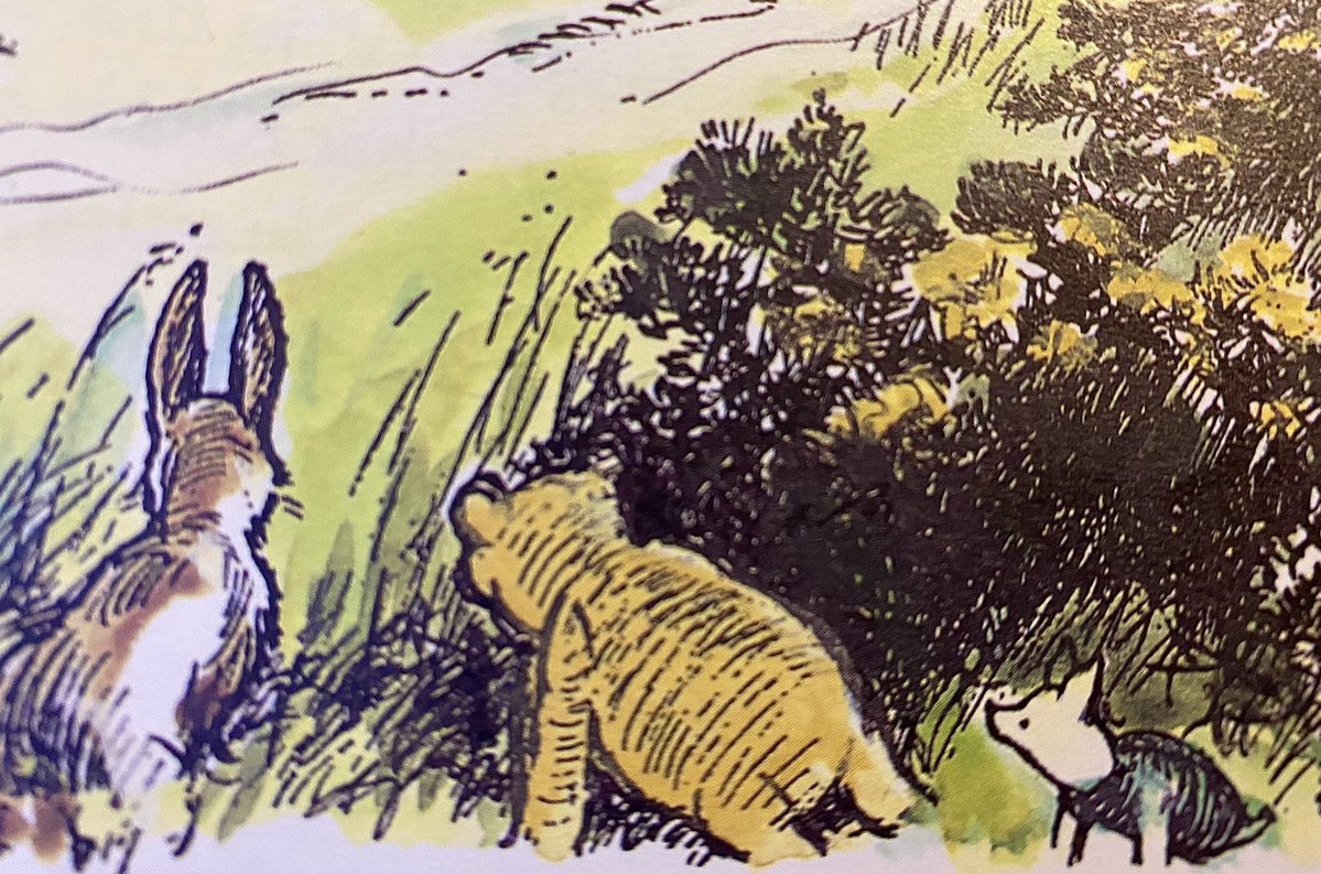 “It’s hard to be brave,” said Piglet, “when you’re only a Very Small Animal.”
Rabbit said: “It is because you are a very small animal that you will be Useful in the adventure before us.”
Piglet was so excited at the idea of being Useful that he forgot to be frightened. ~A.A.Milne
