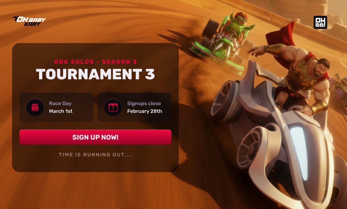 Oh Baby Kart tweet media