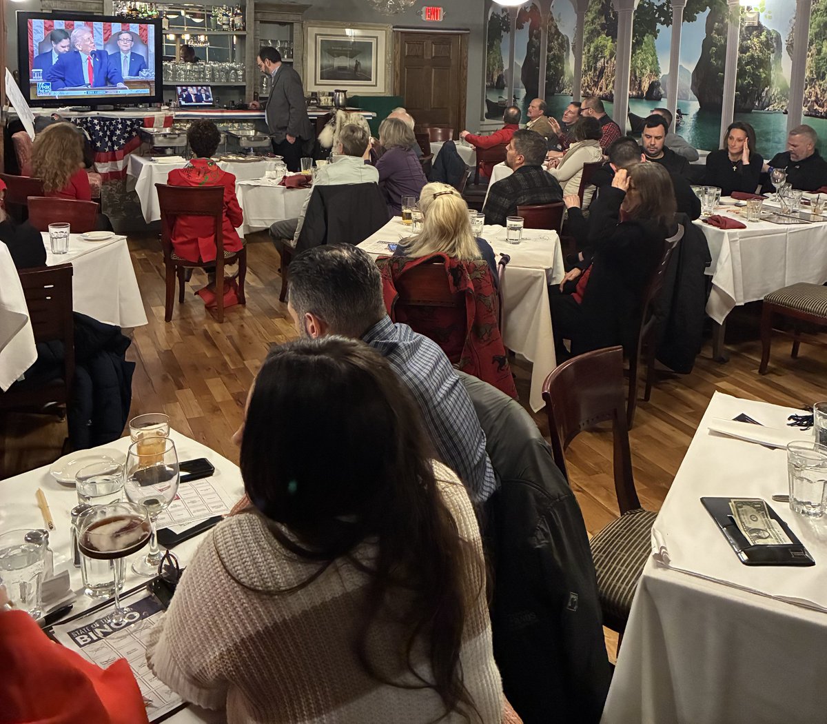 Great speech. Great crowd at Gusto Italiano in Glenview. We watched <a href="/TedForIllinois/">Ted For Illinois</a> debate, heard from committeeman <a href="/tjbrown/">T.J. Brown</a>, and got fired up for <a href="/realDonaldTrump/">Donald J. Trump</a> #sotu2026. Great day for <a href="/GOP/">GOP</a>! Whitehouse