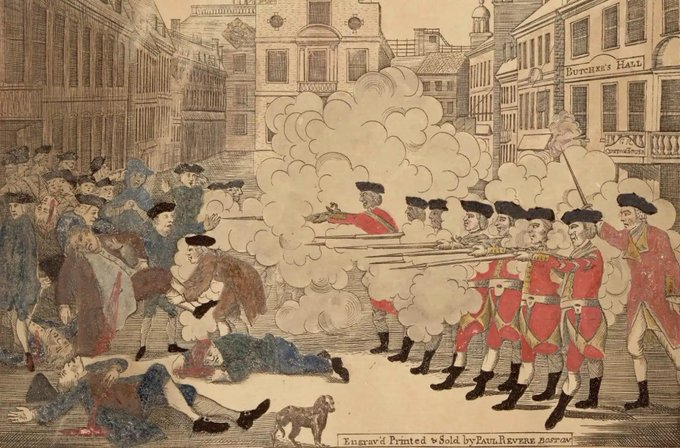 BackyFR's tweet photo. @blownspkr @libsoftiktok Same thing the British said in Boston, 1770.

You probably would have been a loyalist scumbag though so whatever. 

Kill yourself. https://t.co/eCsCDqkLyA