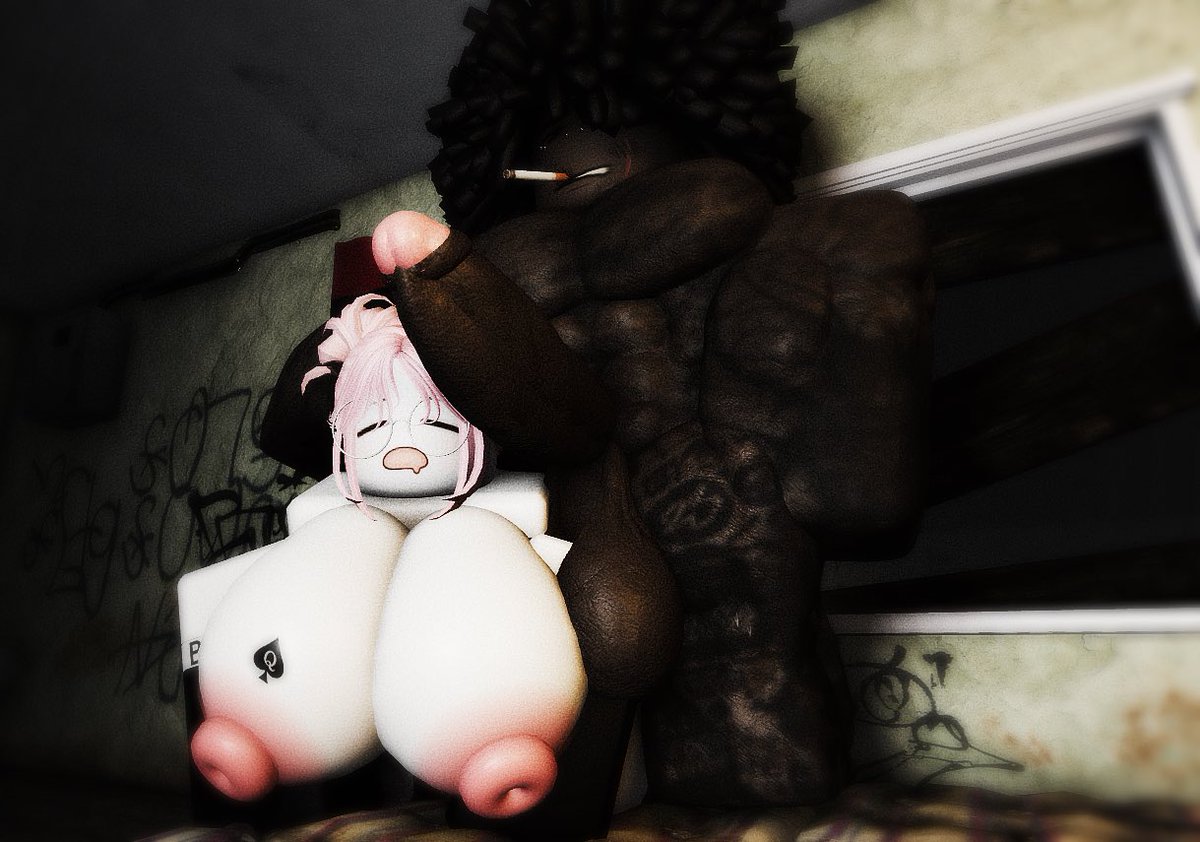 molianete's tweet photo. found this little whore roamin the streets naked …  took her inside for some ..  ‘fun’

#robloxnsfw #robloxcondo #rr35 #rr34 #robloxblacked https://t.co/L1hcenLcAf