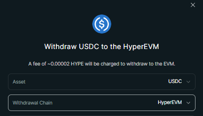 nezinezineko's tweet photo. HyperliquidのUSDC出金手数料減らす方法✍️

USDCをARBではなく
HYPEEVMで出金してJUMPERで出金。
その後、jumperを利用しHYPEREVMからARBチェーンにUSDCを移動させると0.05ドル以下の手数料で出金できます。

5000㌦移動した場合0.05ドル程度で出金できます。 https://t.co/9ue4XW1dmK