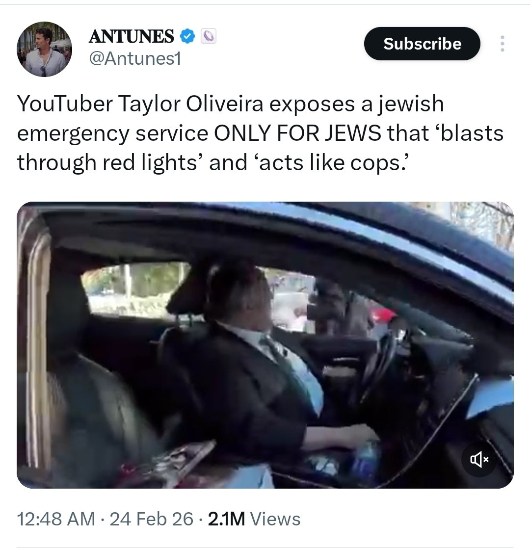 A self-funded community volunteer EMS service? Oh, the horror!!! Call the UN immediately.

And btw, they respond to calls from anyone, not just Jews. 

These desperate attempts to stir up outrage would be hilarious if it wasn't so sad and pathetic.