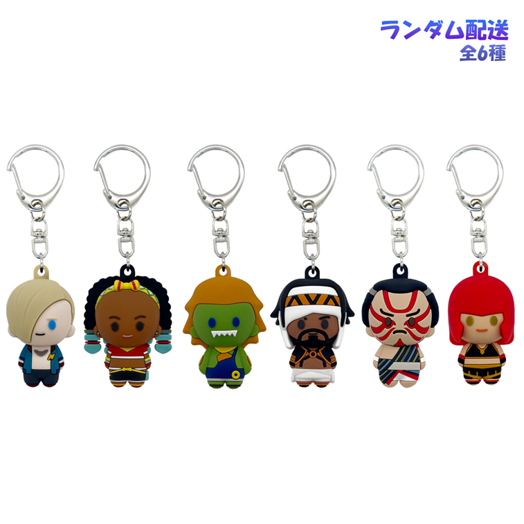 ONLINE】 ストリートファイター6 ラバーフィギュアマスコット vol.3