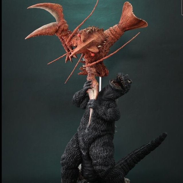 南海の大決闘 大海原の凱歌 ゴジラ対エビラ セット 海老天セット では