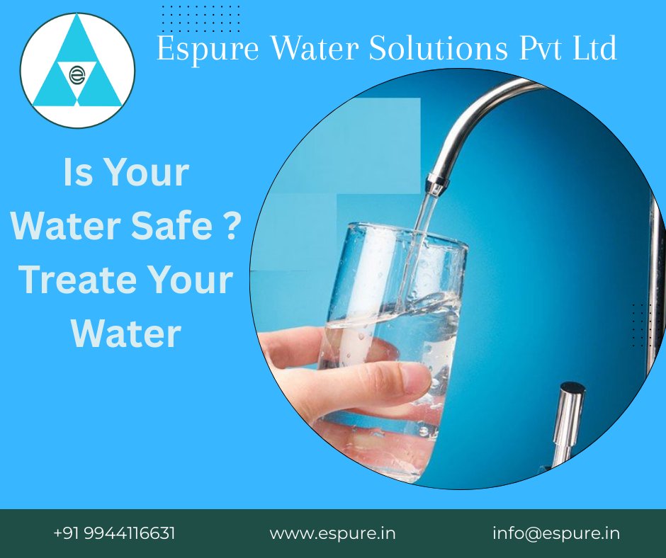 EspureS's tweet photo. Is Your Water Safe for drinking?
Treate your water .
We are there to help you.
Contact Us
https://t.co/pSotEPapXt
#espure #espurewatersolutions #watertreatmentcompanyinchennai
#reverseosmosis https://t.co/cd9PsGmVQZ