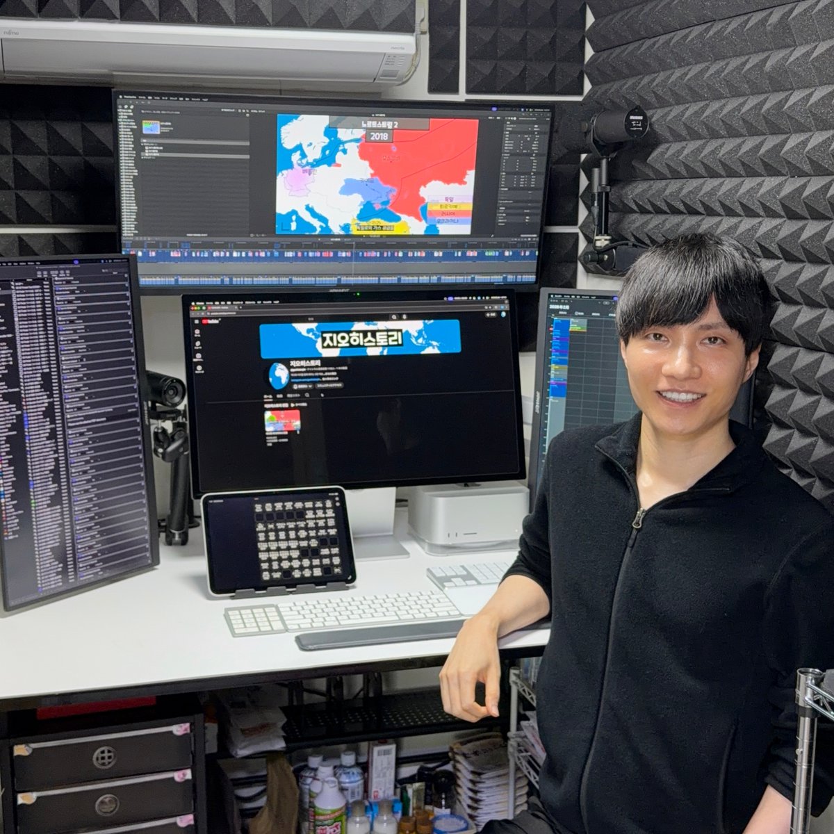 superokajun's tweet photo. ロシアのウクライナ侵攻から4年目の節目となる2026年2月24日、ジオヒストリーの韓国展開「지오히스토리」をスタートし、1作目の「러시아-우크라이나 전쟁（ロシア・ウクライナ戦争）」を公開しました🌍 韓国でも頑張ります💪

지오히스토리
https://t.co/wxpIgsb3l4 https://t.co/Knnceb4Ork