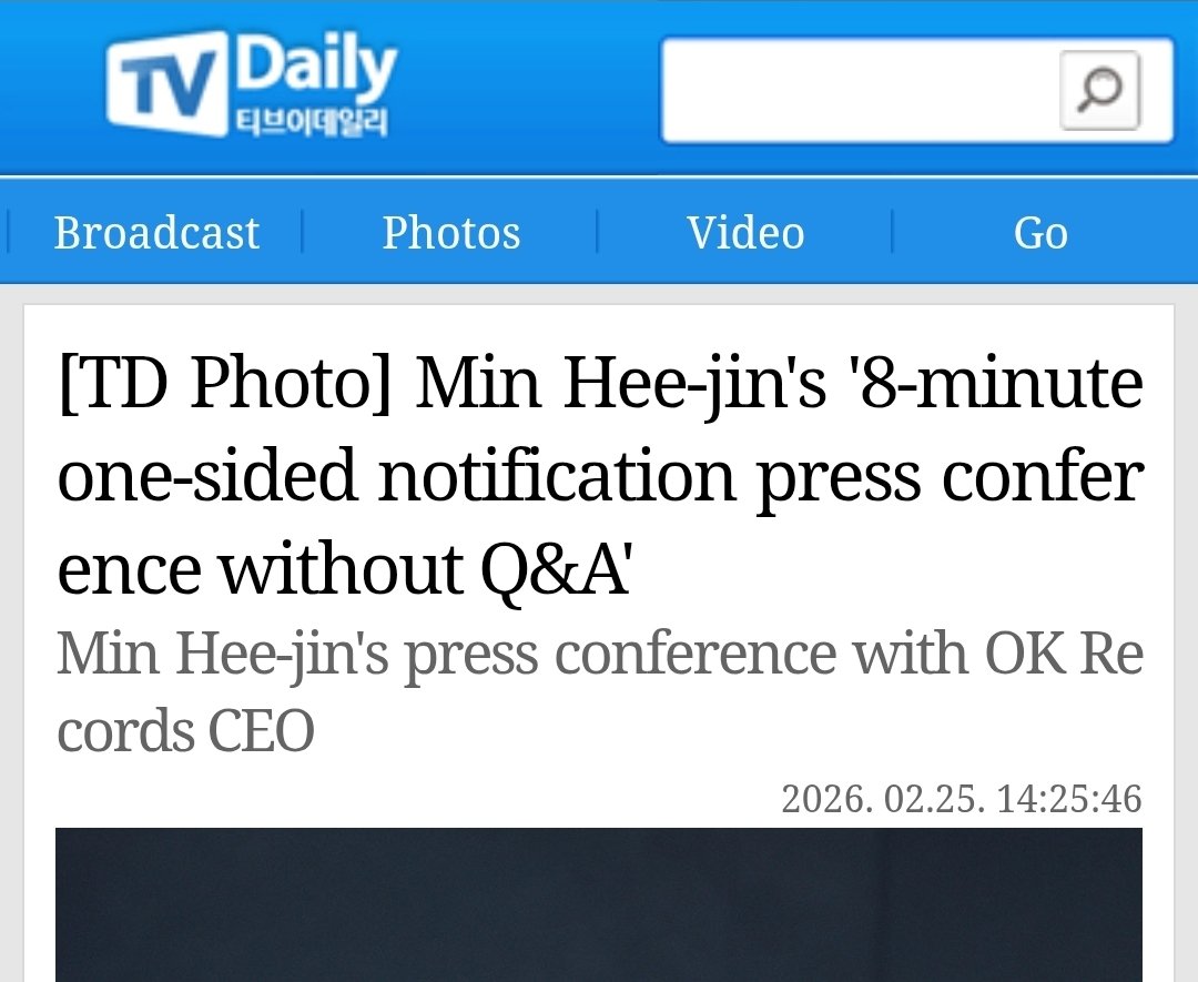 She went there, in 8 minutes made a public proposal to HYBE to pressure them through public opinion instead of handling it between lawyers, ASKED to let her and NWJS walk free with no consequences for everything they did — and then LEFT without answering a single question🤡