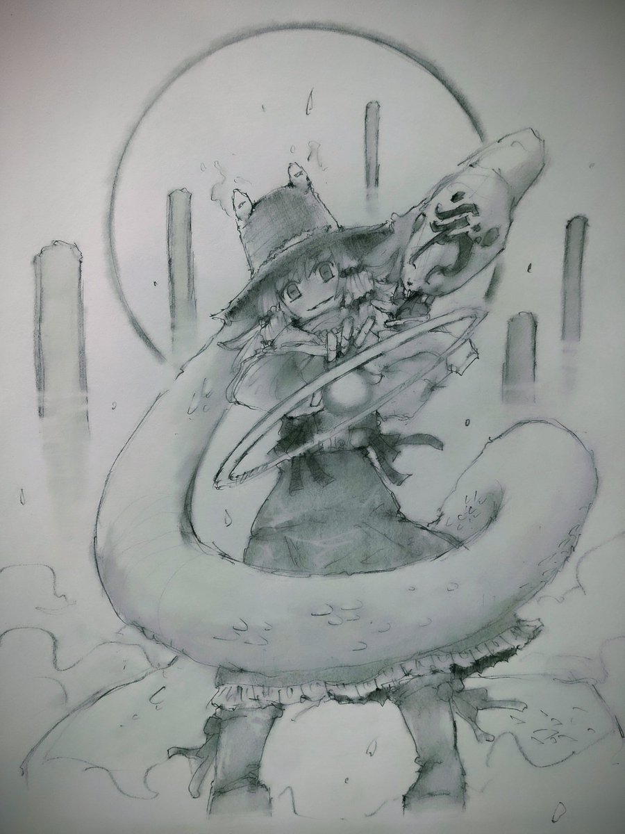 #洩矢諏訪子　#東方Project　#東方　#イラスト　#illustration #touhou