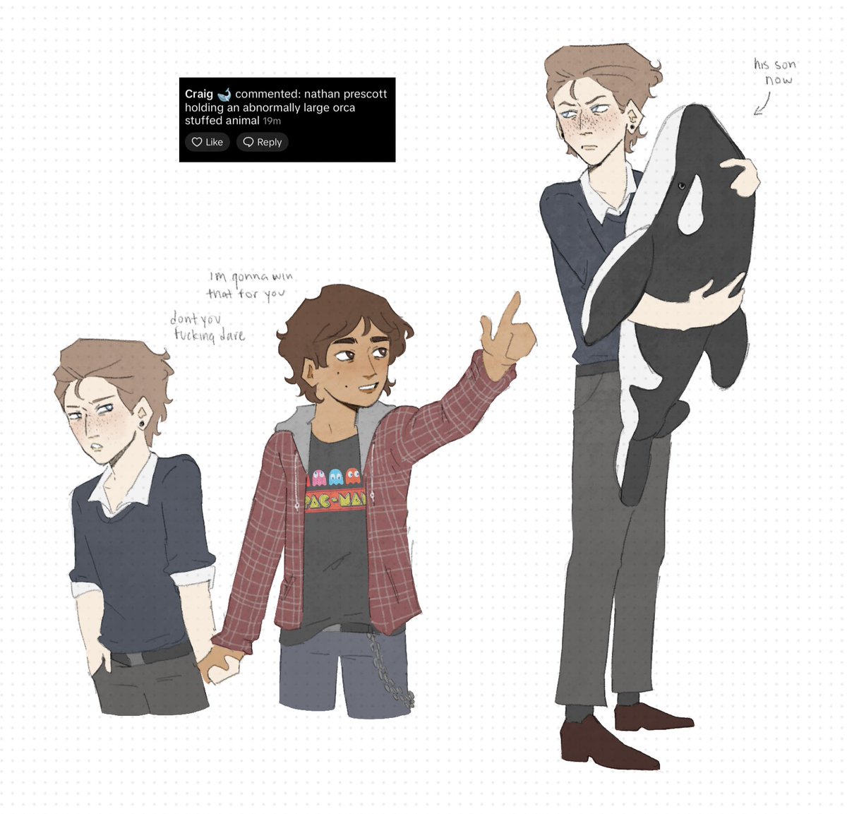crypt111d's tweet photo. gay gay homo gay #lifeisstrange #grahamscott https://t.co/P2FB0qD5gC