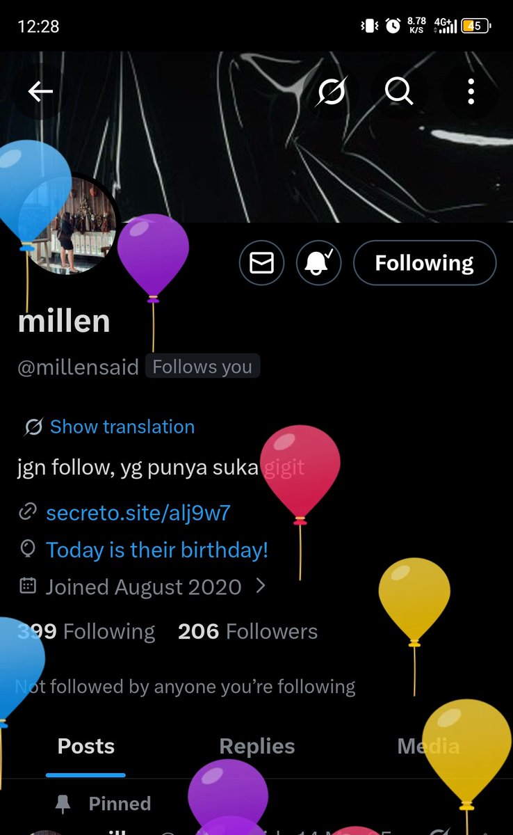Adirahha's tweet photo. Cieee yang udh masuk 26th, HBD Sugarbombs ,Luv 🎂❤️ @millensaid https://t.co/siScEjdvO1