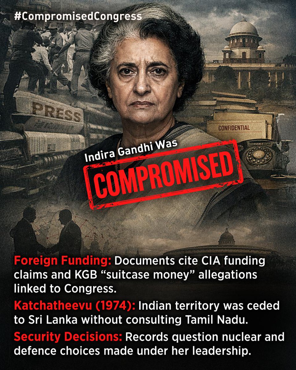 BJP4Haryana's tweet image. The Compromised Congress Family

#CompromisedCongress