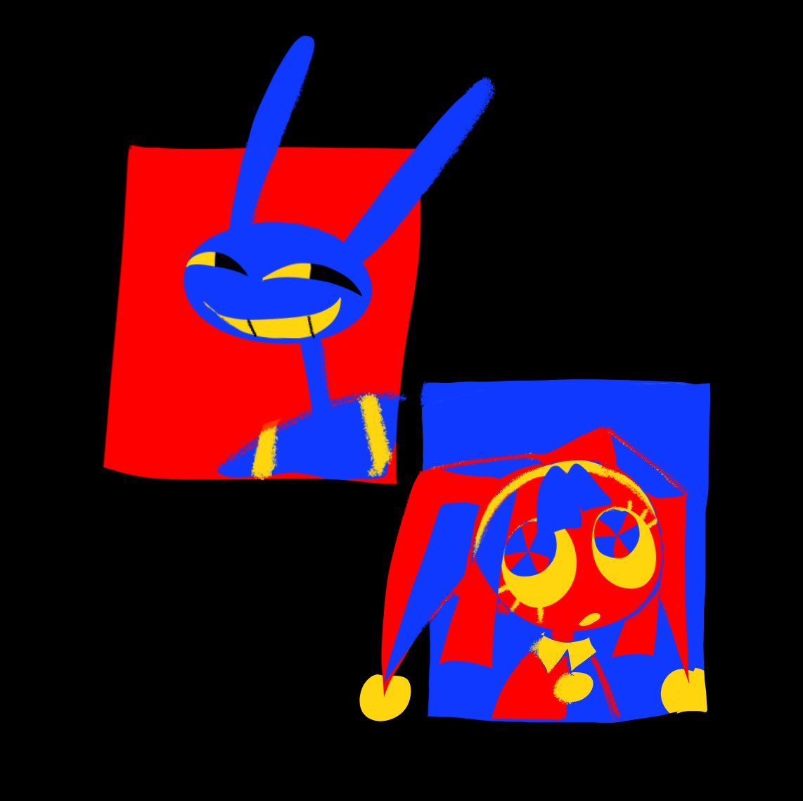 whatever this is #jaxxpomni #funnybunny