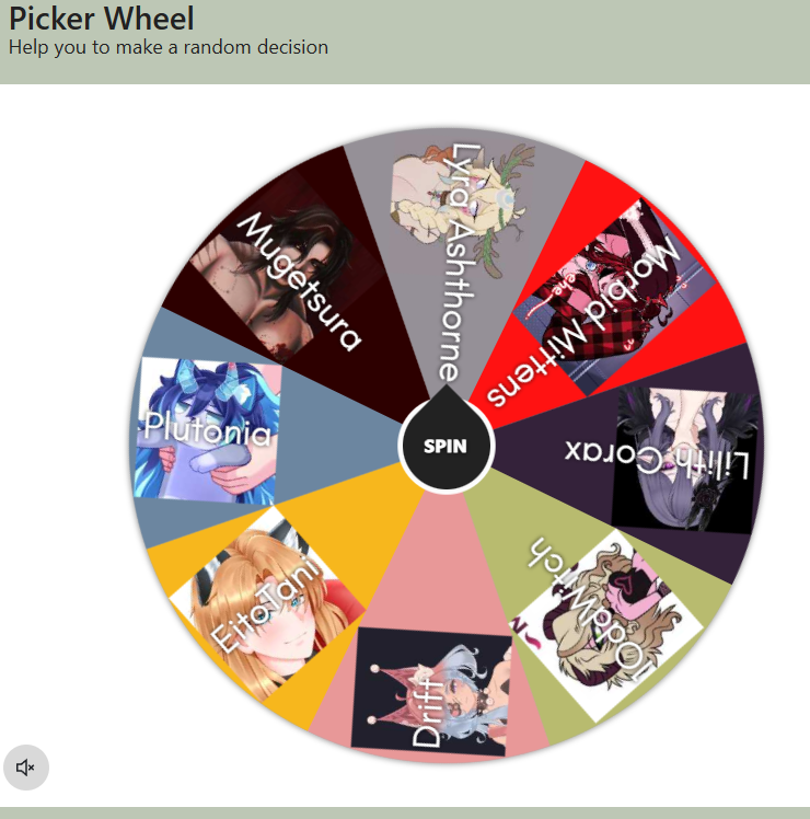 3 more hours until a winner is selected... Oh i forgot to mention that people who participated in the raffle last time will stay on the wheel until they get picked. And I might host bonus outfit raffles for those who already have a model from me..