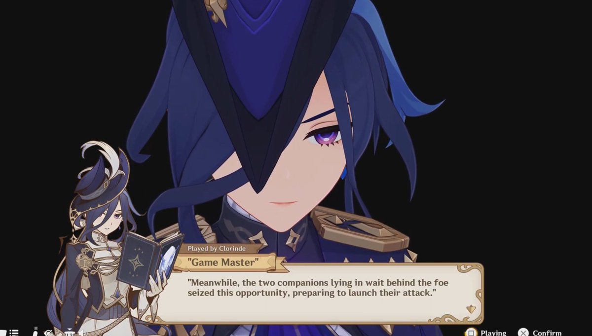 Hourly Clorinde tweet media