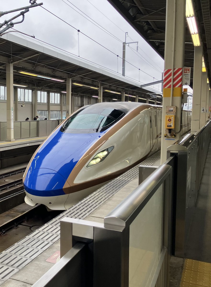 2026.2.25 北陸新幹線 あさま613号|長野 W725-214 W14 #201系試作車