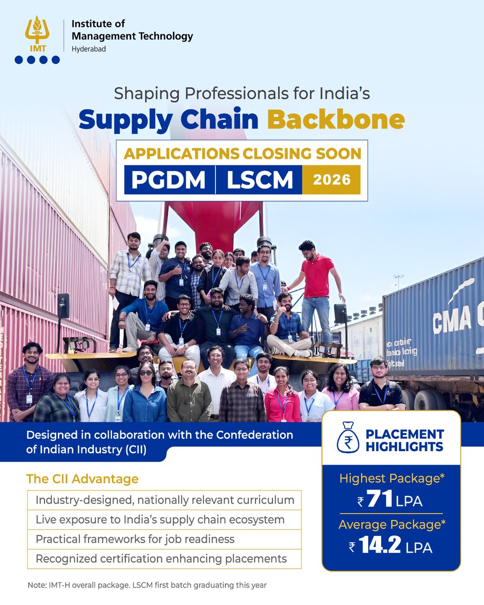 IMT Hyderabad tweet media