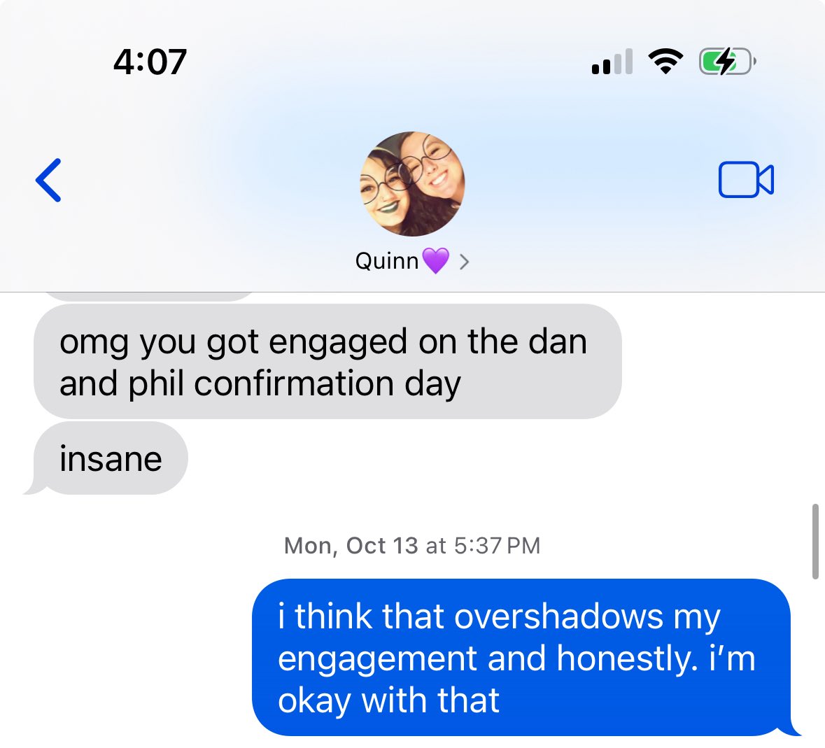 amor_exe's tweet photo. @AmazingPhil @DanAndPhilGAMES is now a good time to tell yall that you stole my thunder on my engagement day https://t.co/M9hmODaXFy