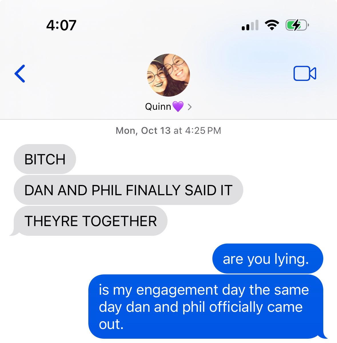 amor_exe's tweet photo. @AmazingPhil @DanAndPhilGAMES is now a good time to tell yall that you stole my thunder on my engagement day https://t.co/M9hmODaXFy