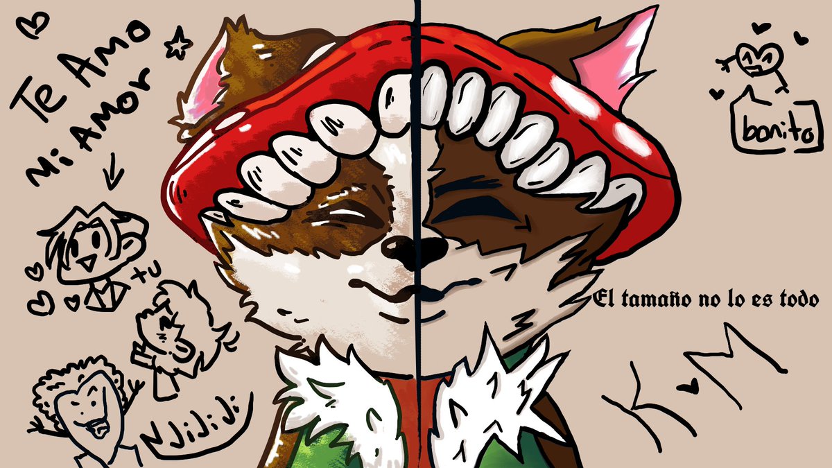KreaturGr's tweet photo. Dibujito que hice con mi amorcito @kane_TheAlien en la pagina web magma
Kane (Izquierda) / Yo (Derecha)
#Teemo #lol #fanart #teemo #LeagueOfLegends #digitalart #yordle https://t.co/Hm8vzw6Jaq