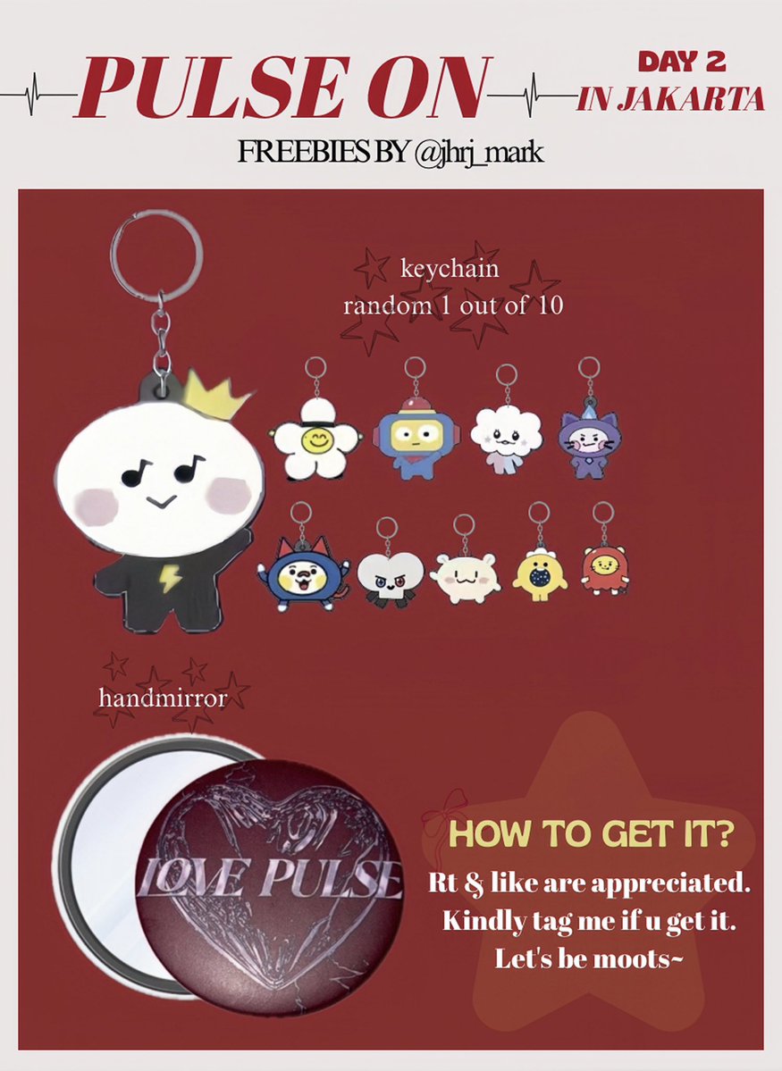 📢TREASURE PULSE ON IN JAKARTA💎
✮Freebies by <a href="/jhrj_mark/">˚˖𓍢ִ໋hoonie𓍢ִ໋</a> 

🗓️26 April 2026 (Day2)
📍Indonesia Arena

𐙚 ̊ Rt &amp; like are appreciated
𐙚 ̊ Don't throw away/sell it
𐙚 ̊ Kindly tag me if u get it😋
𐙚 ̊ Let's be moots!🤝🏻

👋🏽See u, Teume~
#TREASURE #PULSE_ON_IN_JAKARTA