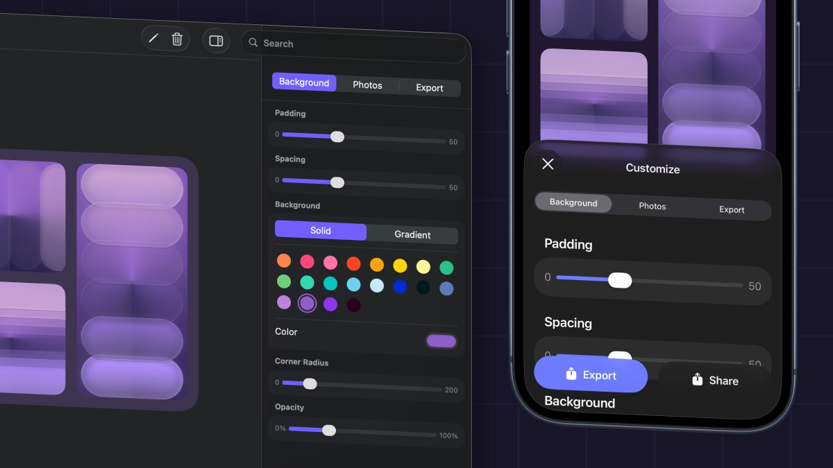 designtech_so's tweet image. ShowcasePro offers an extensive range of customization options to make every showcase truly yours. 🎨

designtech.so/showcasepro

#iosapp #macosapp