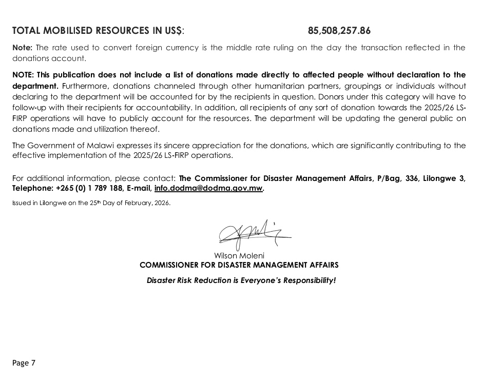 Department of Disaster Management Affairs-DoDMA tweet media