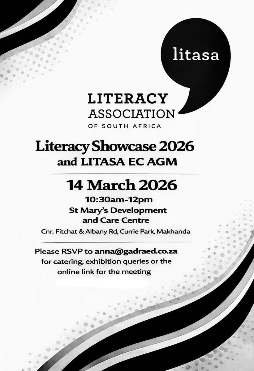 Literacy Association of South Africa tweet media