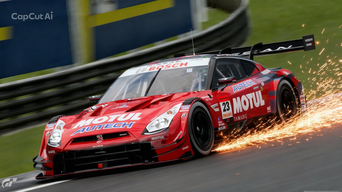 なんか火花もっと端っこから散ってくれんかな #GT7