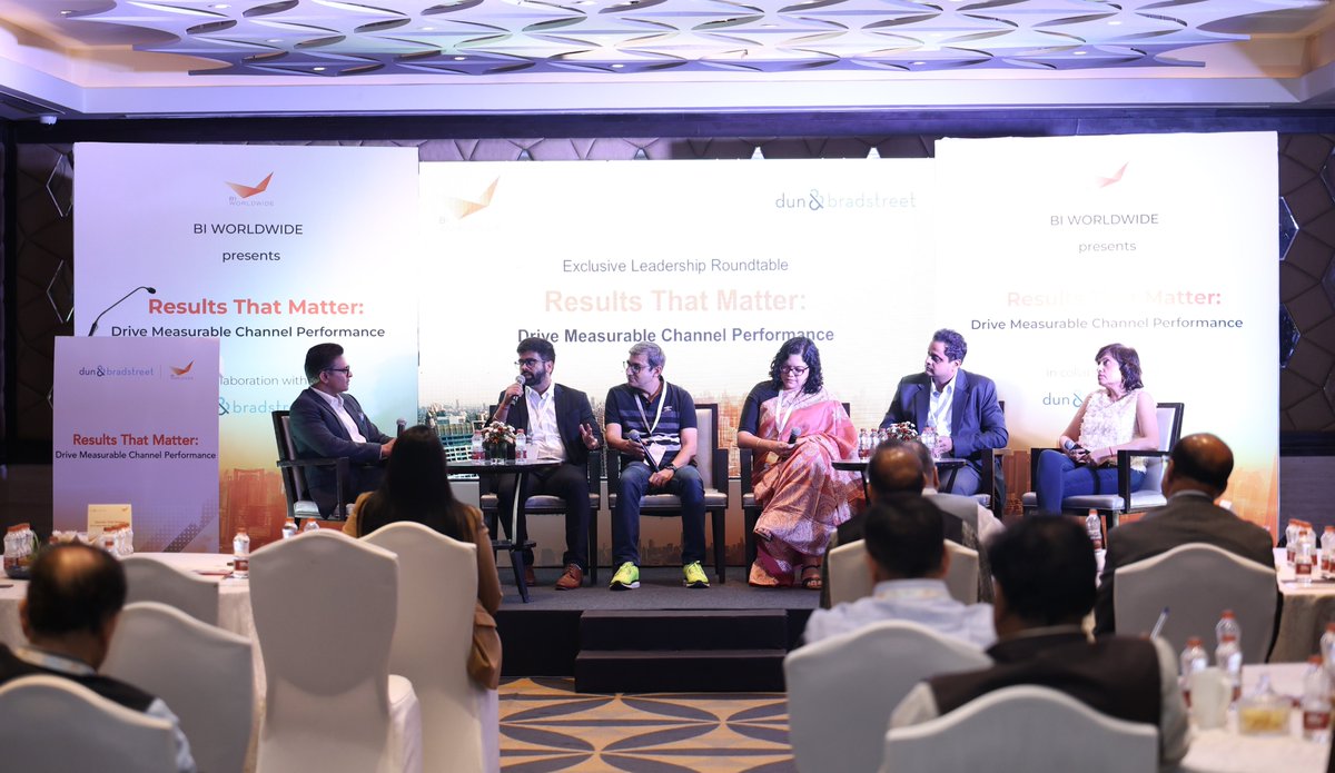 BIWorldwide_In's tweet photo. @BIWorldwide_In &amp; @DNB_India co-hosted a closed-door Leadership Roundtable – 𝘙𝘦𝘴𝘶𝘭𝘵𝘴 𝘛𝘩𝘢𝘵 𝘔𝘢𝘵𝘵𝘦𝘳: 𝘋𝘳𝘪𝘷𝘦 𝘔𝘦𝘢𝘴𝘶𝘳𝘢𝘣𝘭𝘦 𝘊𝘩𝘢𝘯𝘯𝘦𝘭 𝘗𝘦𝘳𝘧𝘰𝘳𝘮𝘢𝘯𝘤𝘦, on 20th Feb. at Taj Santacruz, Mumbai. Huge thanks to the speakers &amp; delegates for joining us. https://t.co/6fdtL8Z0Ky