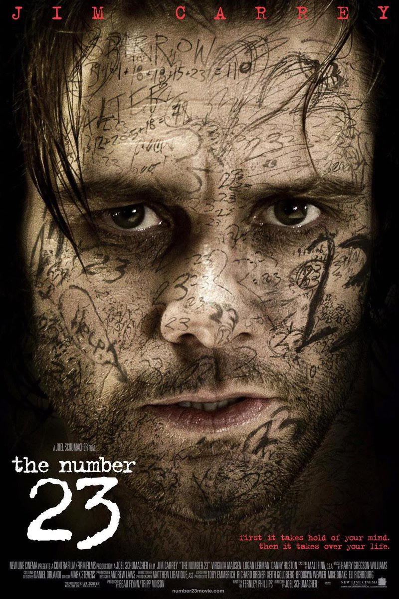 Il y a 19 ans, Joel Schumacher rappelait son Riddler et le confrontait au #TheNumber23. 
Tiré par les cheveux mais ludique si on se laisse prendre, ce thriller vaut pour la prestation, souvent parfaite, de Jim Carrey. L’acteur démontrait, encore, qu’il pouvait tout jouer.