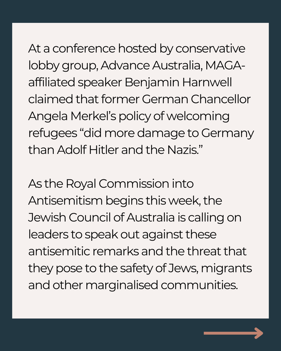 Jewish Council of Australia tweet media