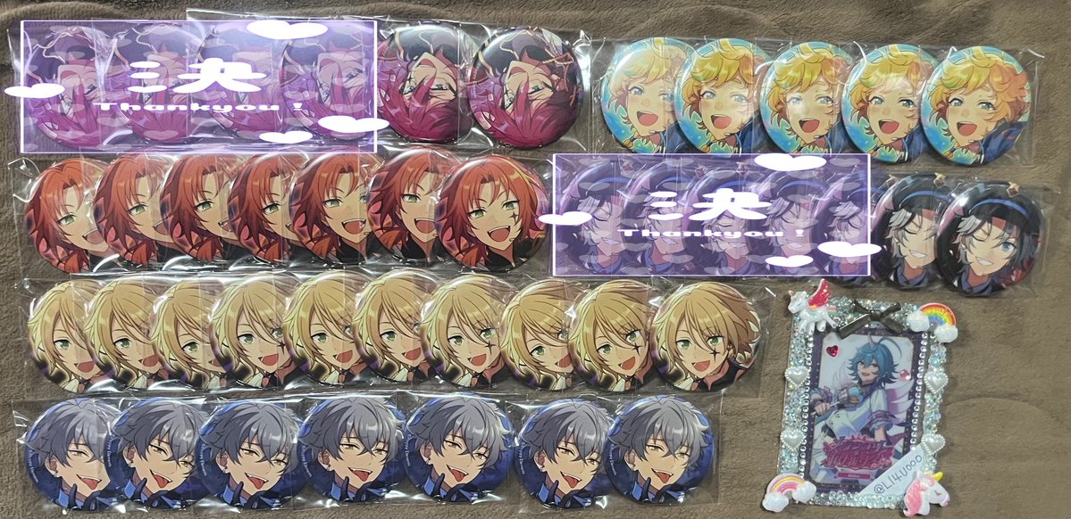 交換 譲渡】あんスタ コレクション缶バッジ 2025 Oct. -Idol Side- 缶